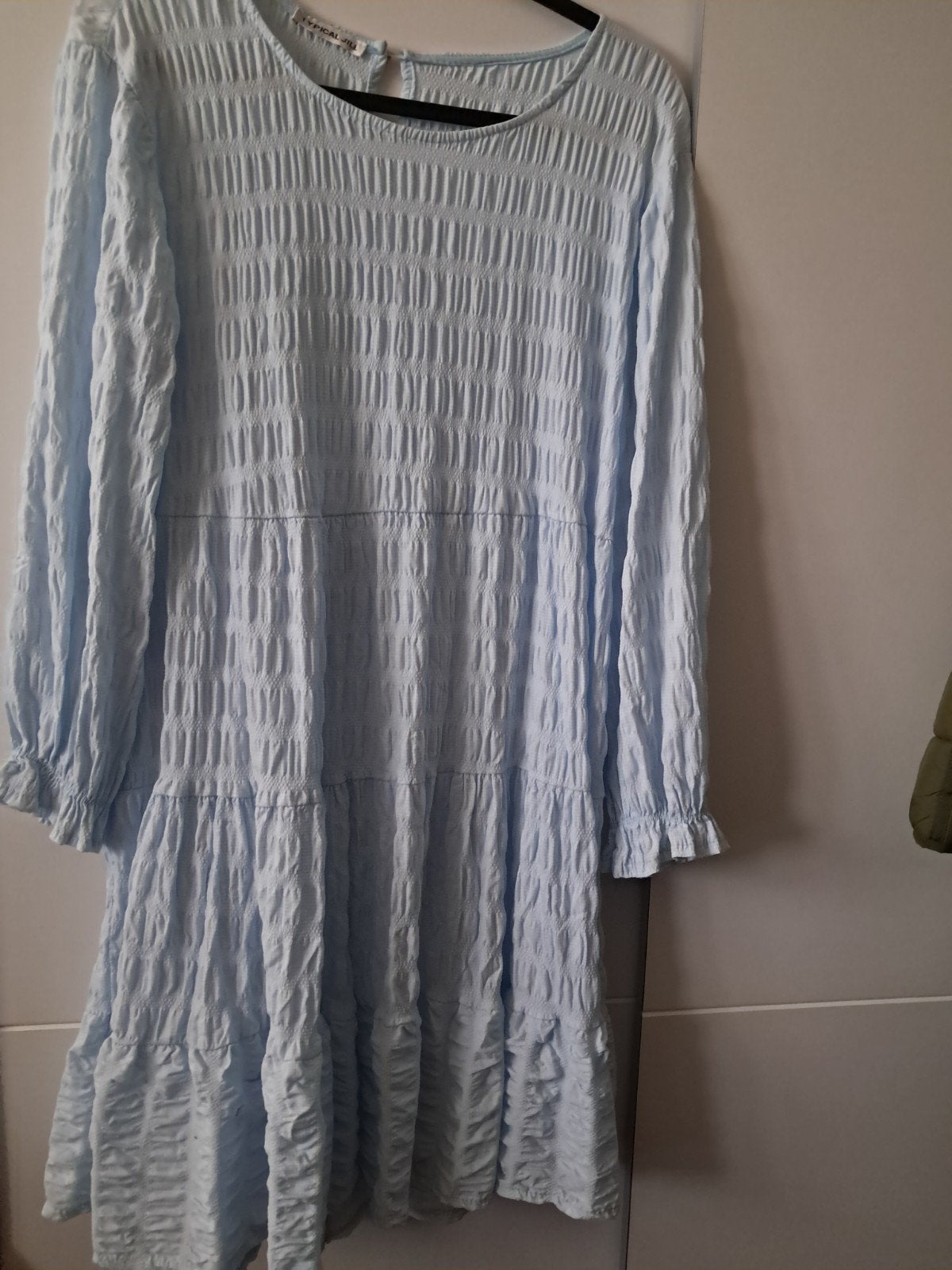 Nieuwe lichtblauwe jurk maat XL van Typical Jill, Blauw, Maat 46/48 (XL) of groter, Nieuw, Ophalen of Verzenden