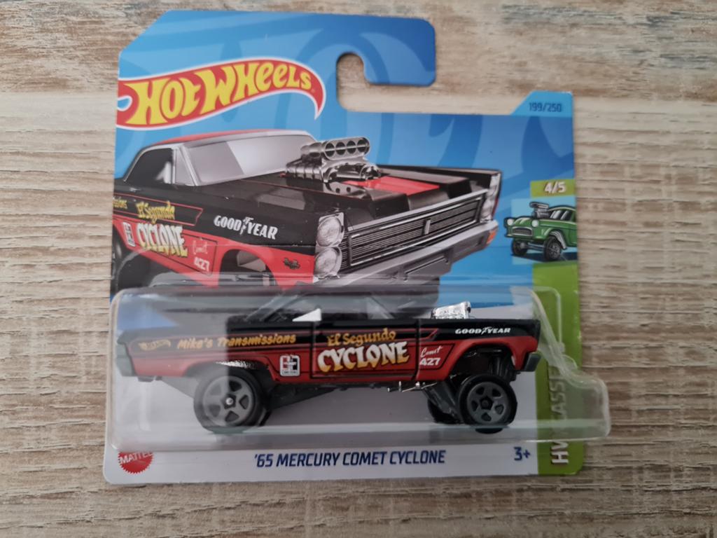'65 Mercury Comet Cyclone 1:64 ( Hotwheels), Ophalen of Verzenden, Nieuw, Auto