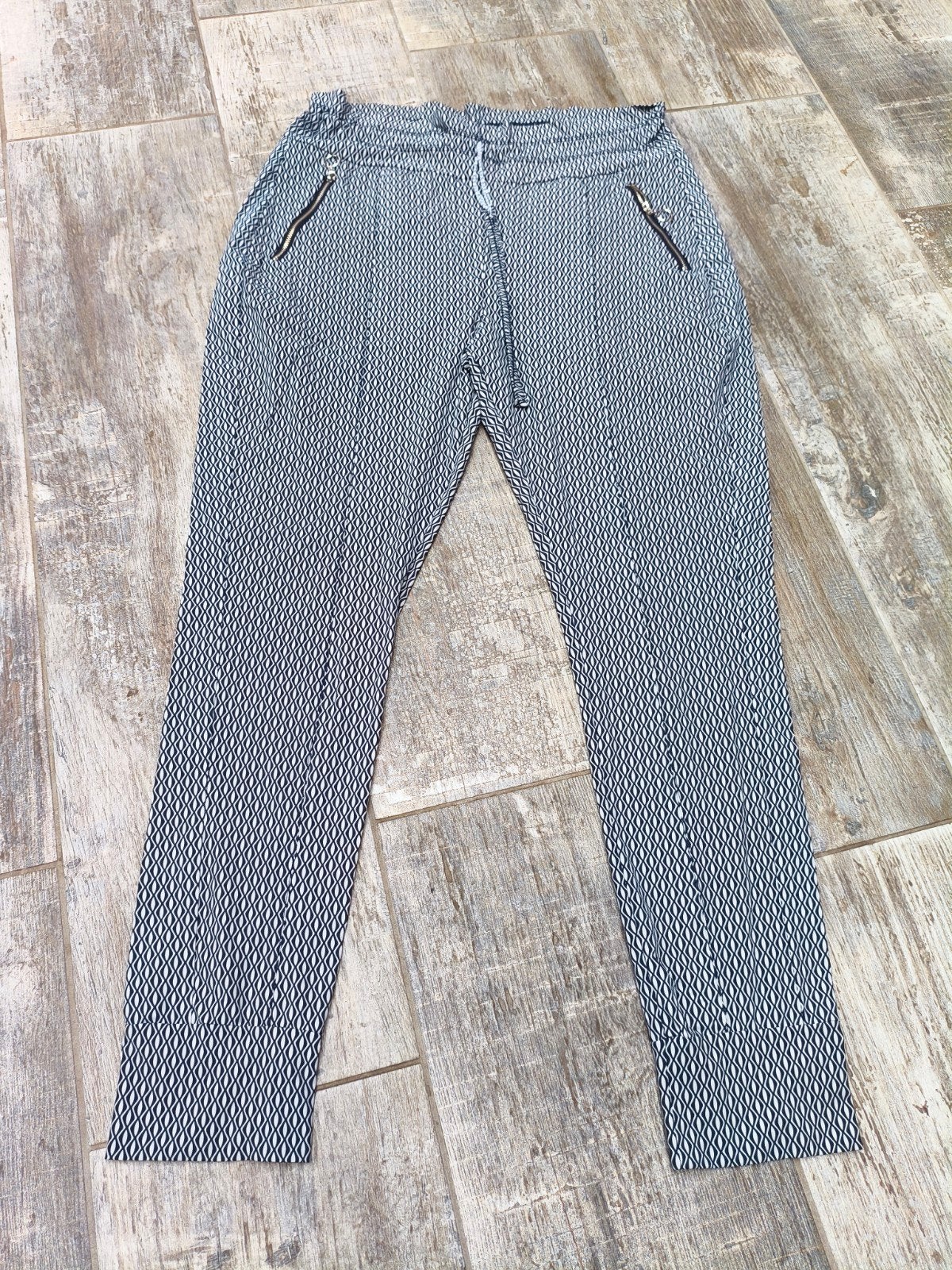 Zoso broek XXL met patroon, Kleding | Dames, Blauw, Maat 46/48 (XL) of groter, Ophalen of Verzenden, Gedragen