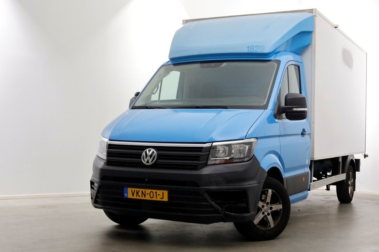 Volkswagen Crafter 35 2.0 TDI E6 Bakwagen met achterdeuren 2, Voorwielaandrijving, Dealer onderhouden, Gebruikt, Euro 6
