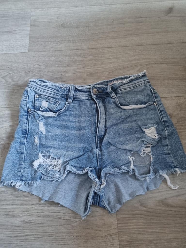 CLCT Denim by Coolcat Roxy High Waist Loose Shorts, Ophalen