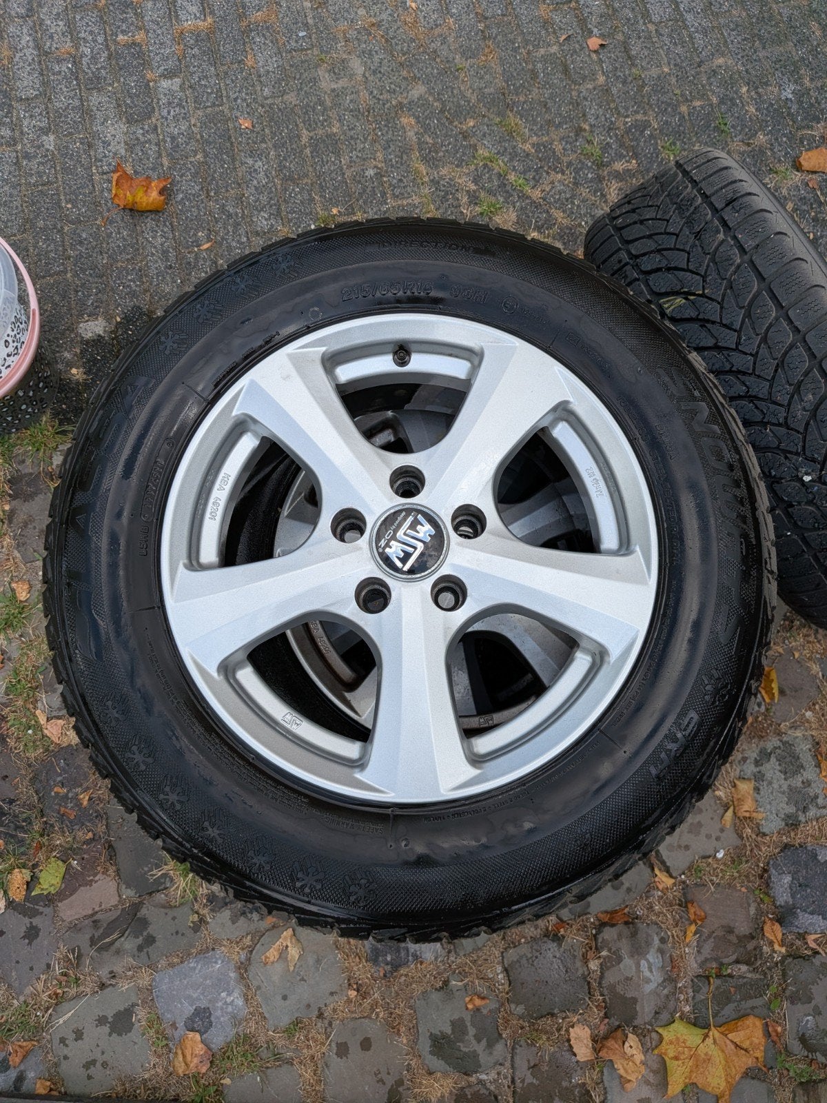 kia 215/65/R16 velgen, Ophalen