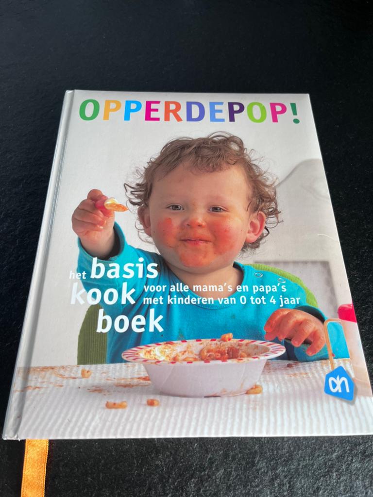 Kookboek opperdepop, kookboek voor baby & kind van 0-4 jaar, Ophalen of Verzenden, Zo goed als nieuw