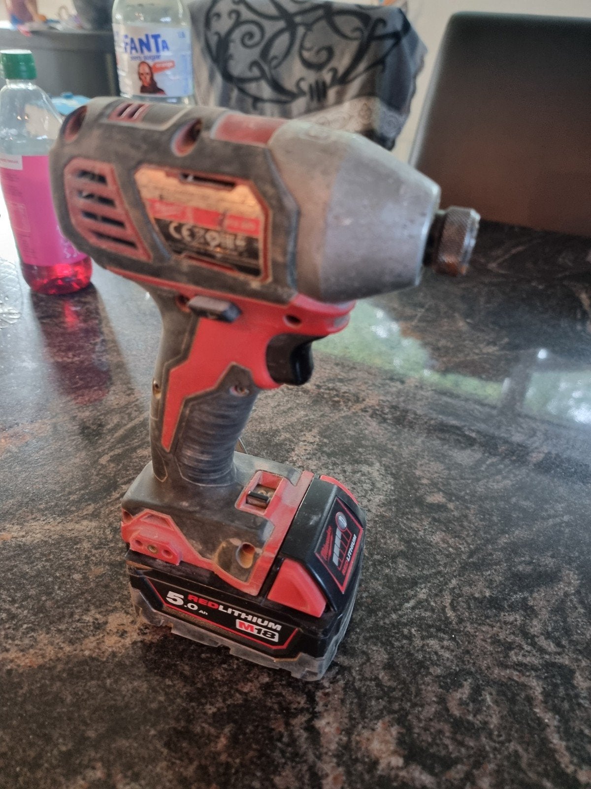 Milwaukee M18 BID Slagmoersleutel - Zonder Accu, Doe-het-zelf en Verbouw, Ophalen of Verzenden