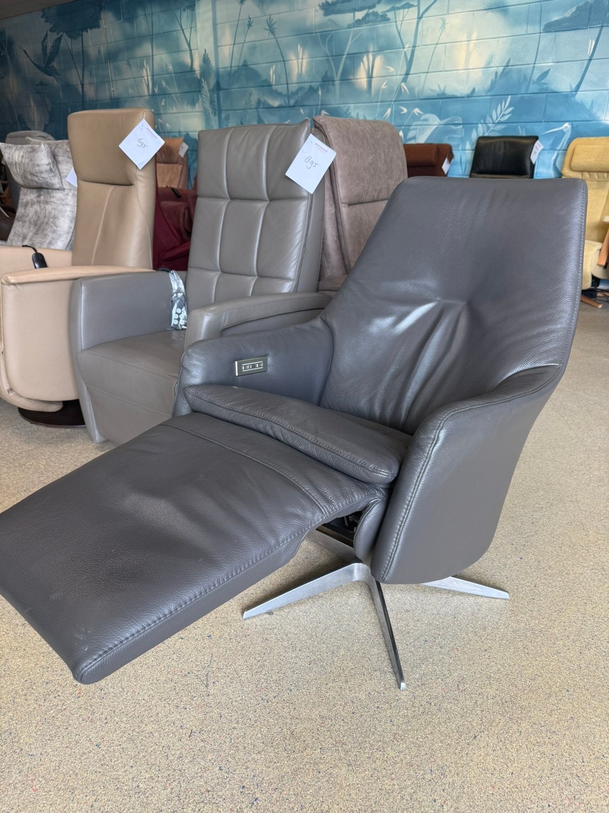 Gealux relaxfauteuil relax stoel gratis bezorging, Ophalen of Verzenden, Zo goed als nieuw, Leer, Outlet A merken Ijsselstein
