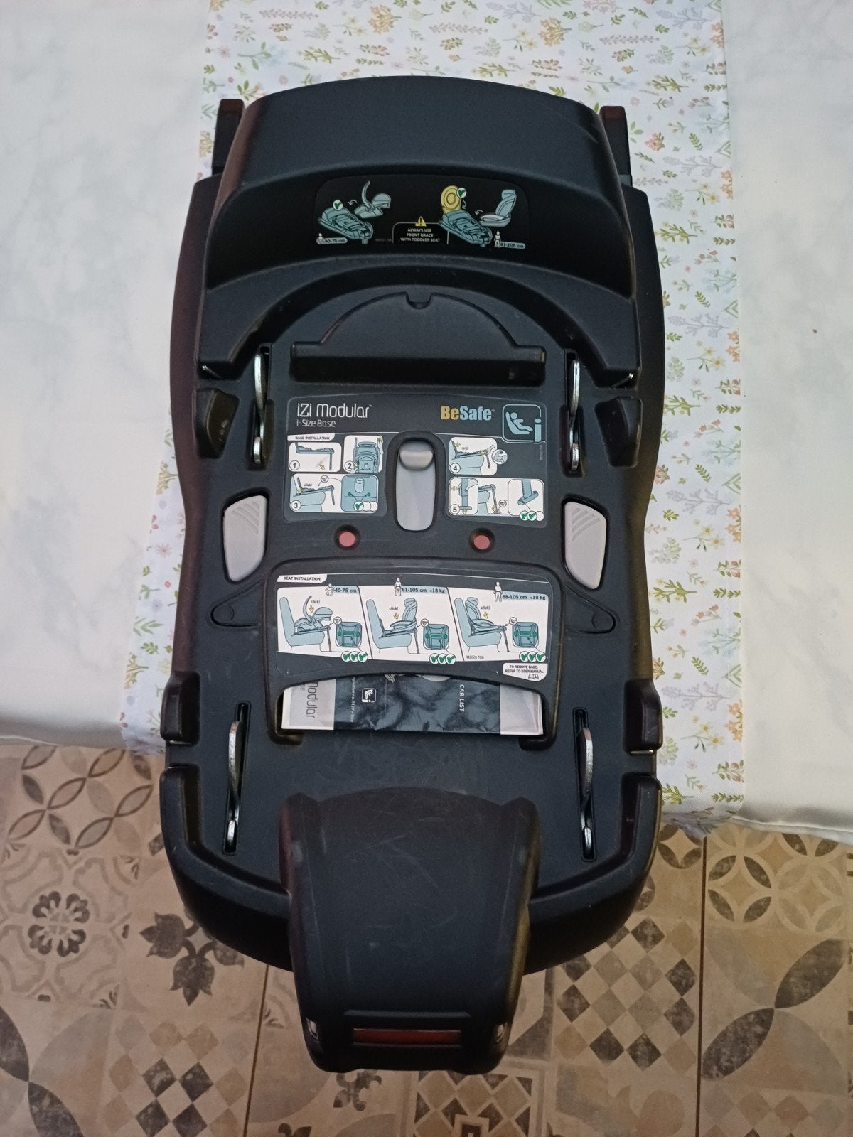BeSafe iZi Modular i-Size Base (2 stuks), Overige merken, Gebruikt, 0 t/m 18 kg, Isofix