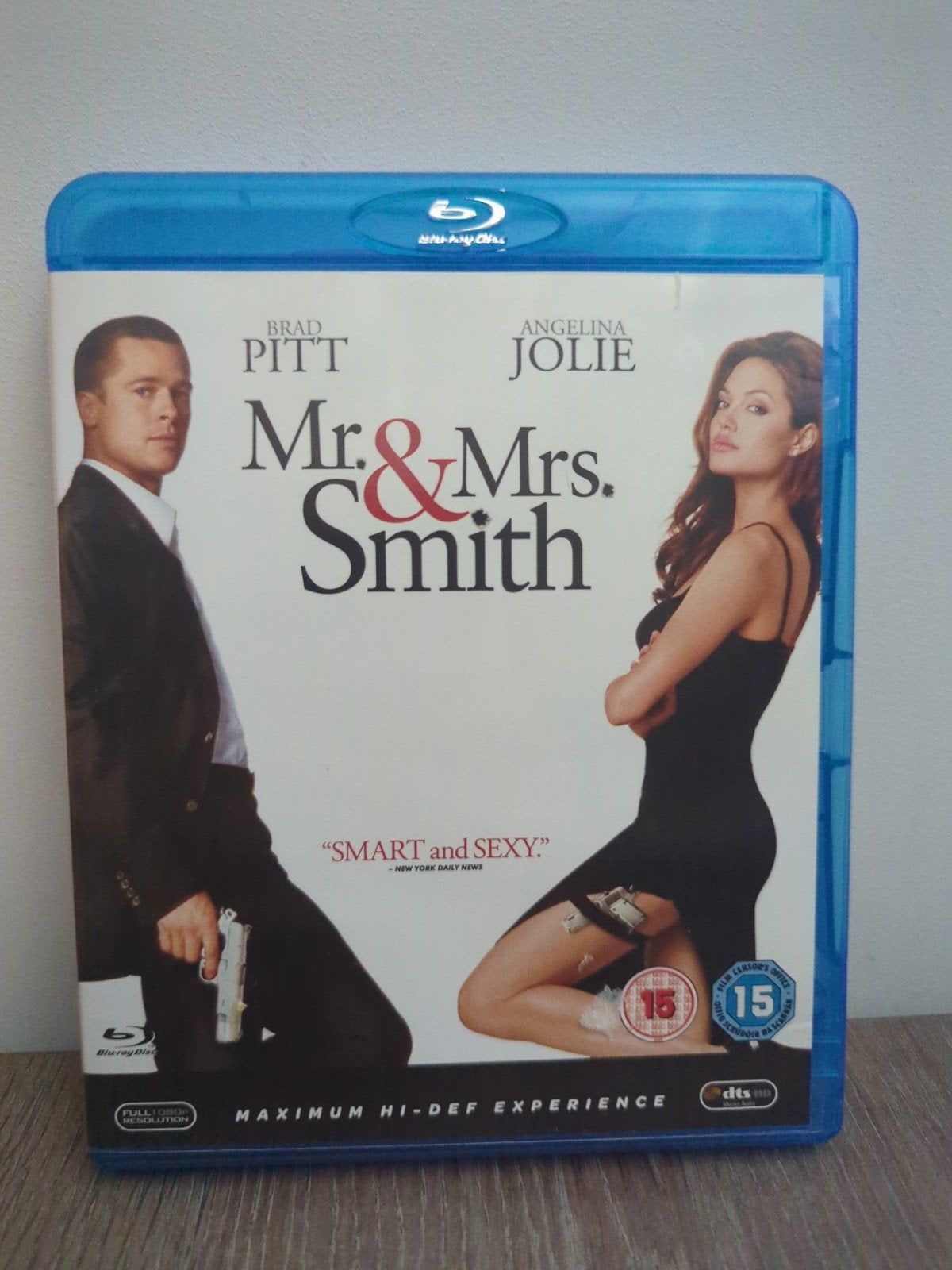 Mr. & Mrs. Smith Blu-ray - Actie/Avontuur met Brad Pitt, Ophalen of Verzenden