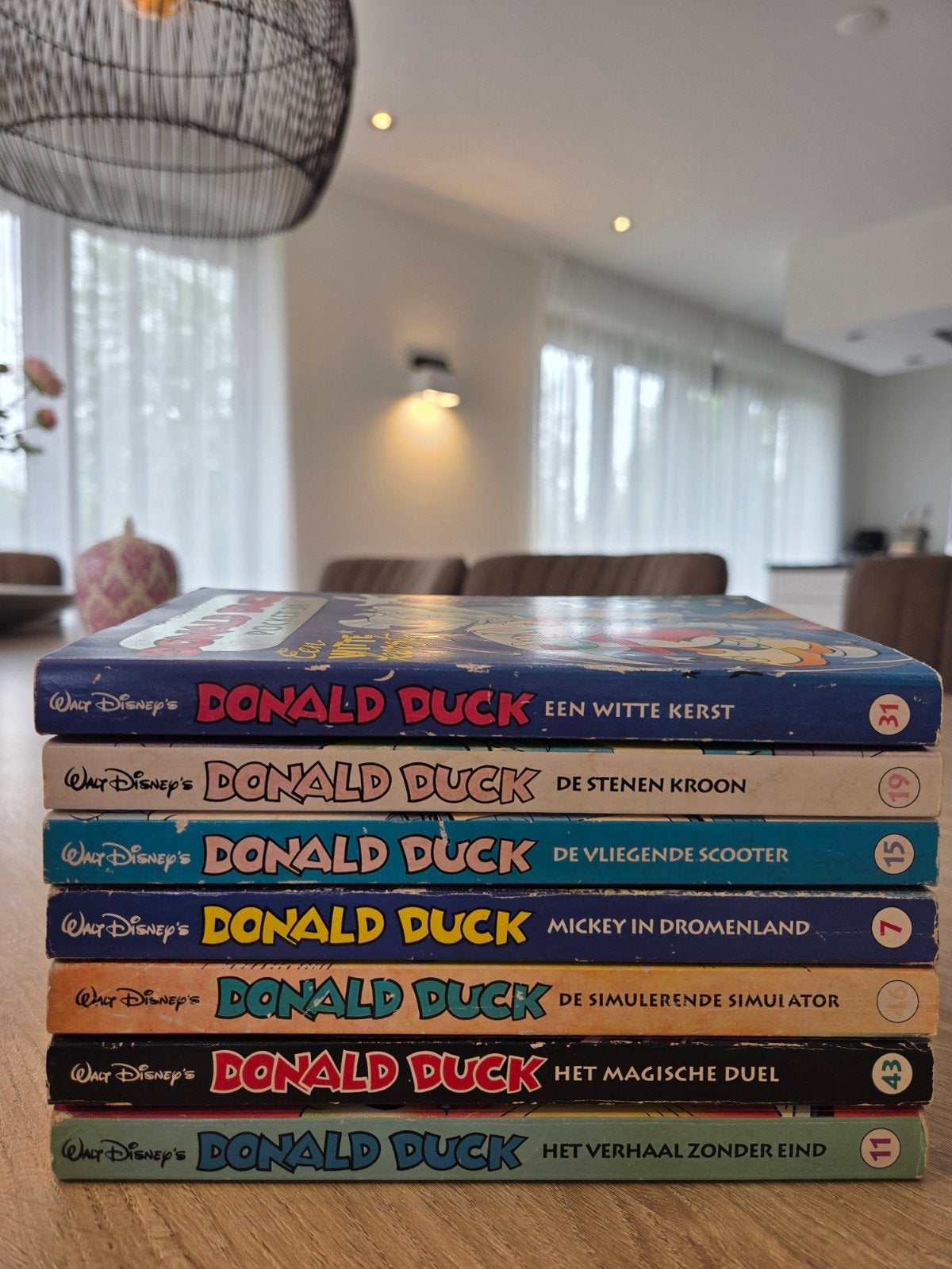 Donald Duck Pockets - Complete serie van 7, Boeken, Stripboeken, Gelezen, Meerdere stripboeken, Ophalen of Verzenden