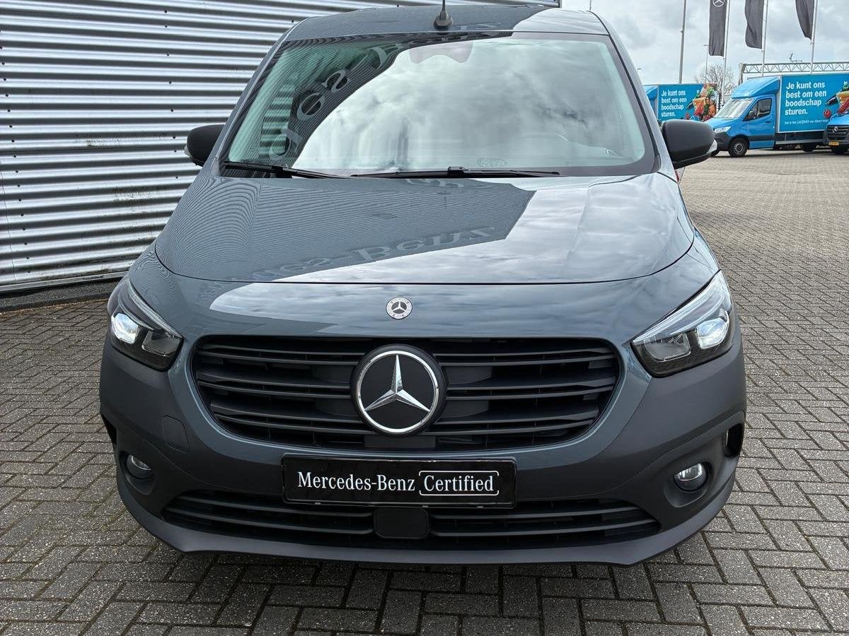 Mercedes-Benz eCitan L1 51 kWh 3-Zits Snelladen | Apple Carp, Auto's, Stof, Zwart, 122 pk, 2 stoelen