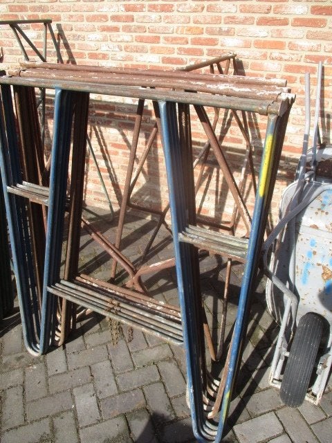 opperschragen  - metselschraag - klapschraag  - schragen, Doe-het-zelf en Verbouw, Ophalen, Zo goed als nieuw, Gevelsteiger, Minder dan 2 meter