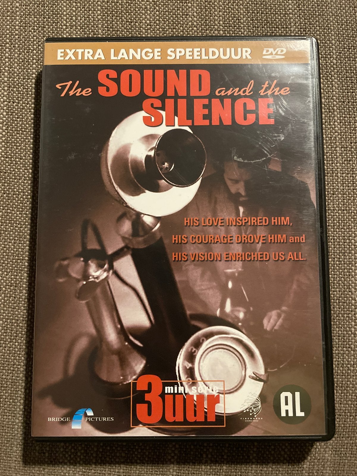 The Sound and the Silence dvd - Alexander Graham Bell, Alle leeftijden, Ophalen of Verzenden, Zo goed als nieuw