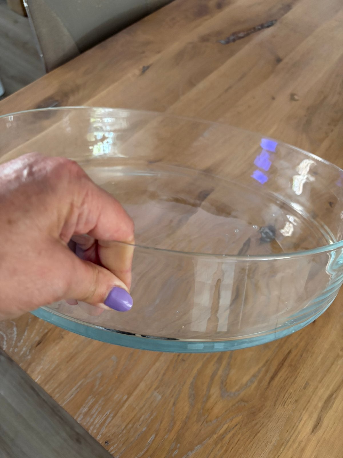 Sandra Rich glazen schaal, Ophalen, Schaal, Rond, Glas