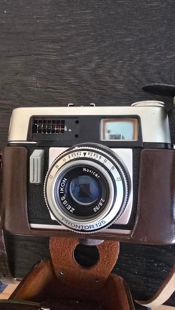 Vintage Zeiss Ikon Novicar Prontor 125 camera, Ophalen of Verzenden, Gebruikt, Compact, Overige Merken