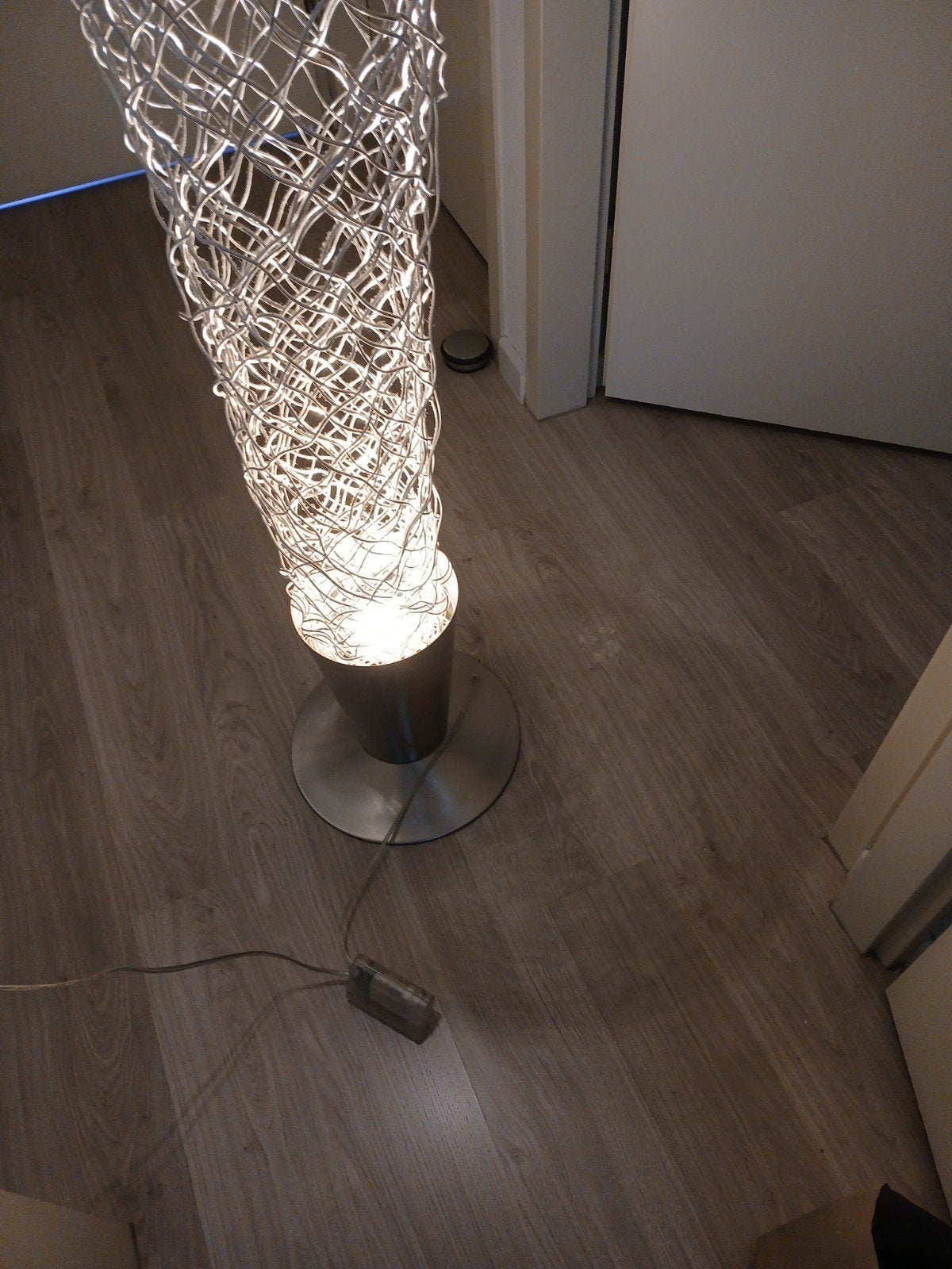 Vloerlamp met dimmer., Ophalen of Verzenden, Zo goed als nieuw, 150 tot 200 cm