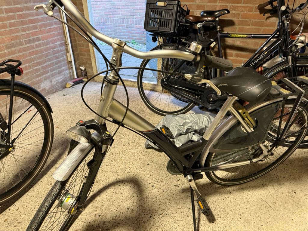 Fiets, Fietsen en Brommers, Fietsen | Dames | Damesfietsen, Ophalen of Verzenden, Gebruikt, Sparta