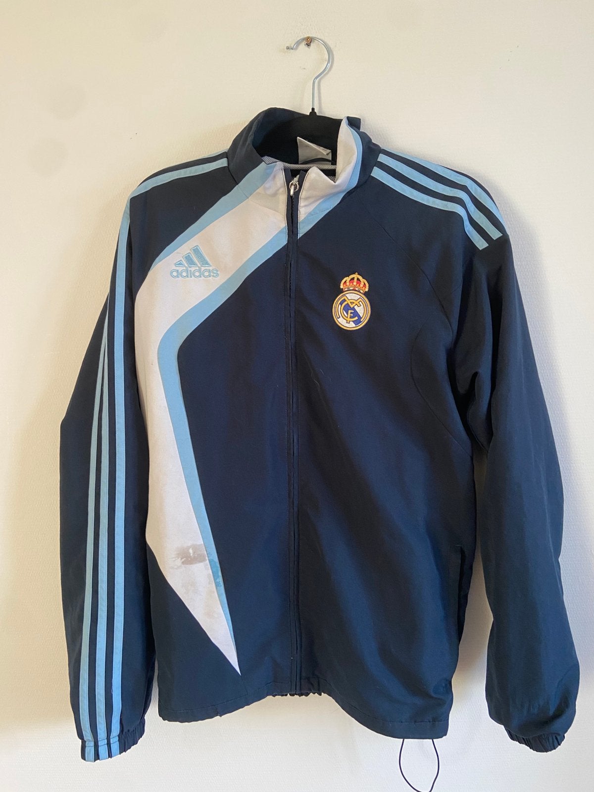 Origineel Real Madrid training jas, Maat S, Ophalen of Verzenden, Zo goed als nieuw, Shirt