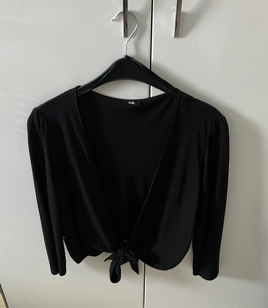 Gerry Weber gilet maat 46 zwart, Ophalen of Verzenden, Zo goed als nieuw