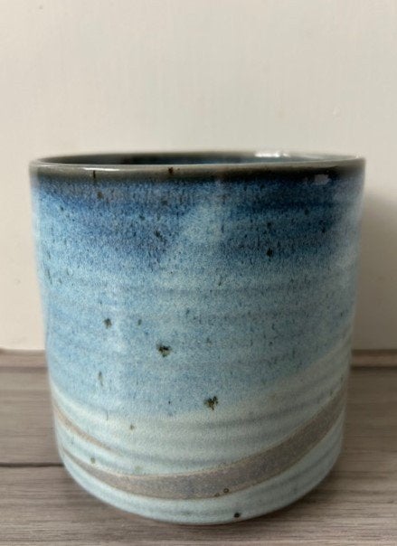 Taizé Pottery vaas bloemsteker steengoed 1990's, Ophalen of Verzenden