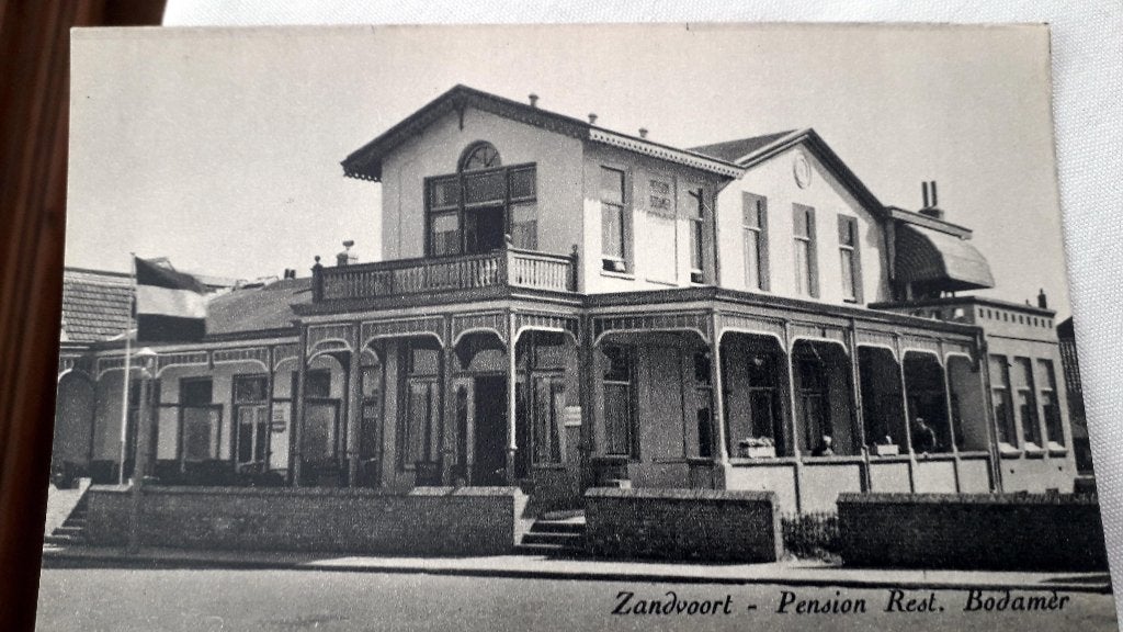 100 ANICHTKAARTEN HOTEL ZANDVOORT 1950, Ophalen of Verzenden, 1940 tot 1960, Noord-Holland