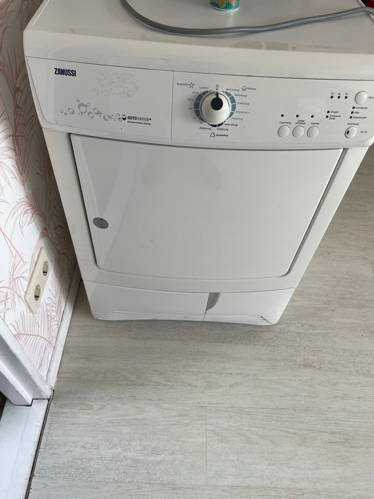 Zanussi ZTE 170 Wasdroger - Zo goed als nieuw, Ophalen, 6 tot 8 kg, Luchtafvoer, Zo goed als nieuw