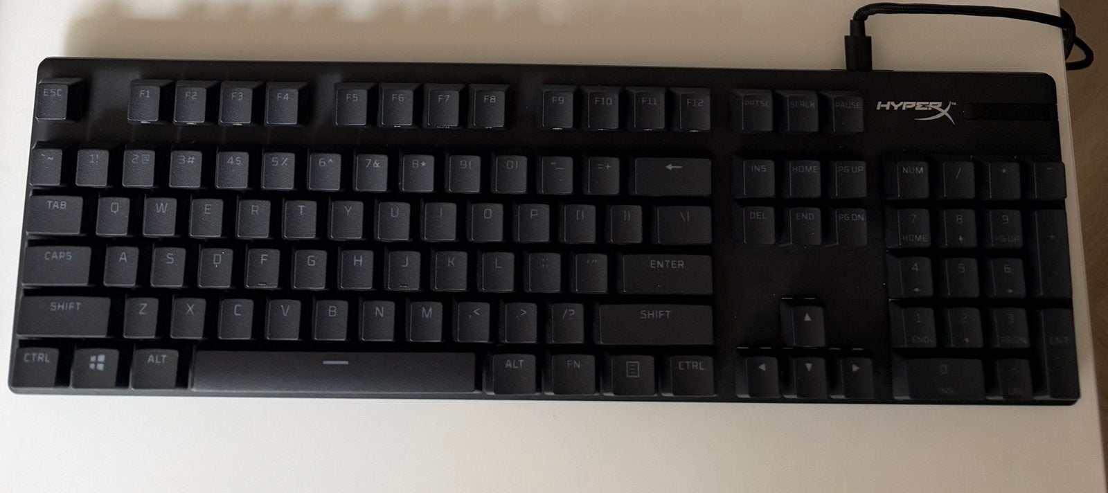 HyperX Alloy Origins Mechanisch RGB Gaming Toetsenbord, Computers en Software, Ophalen, Gaming toetsenbord, Zo goed als nieuw