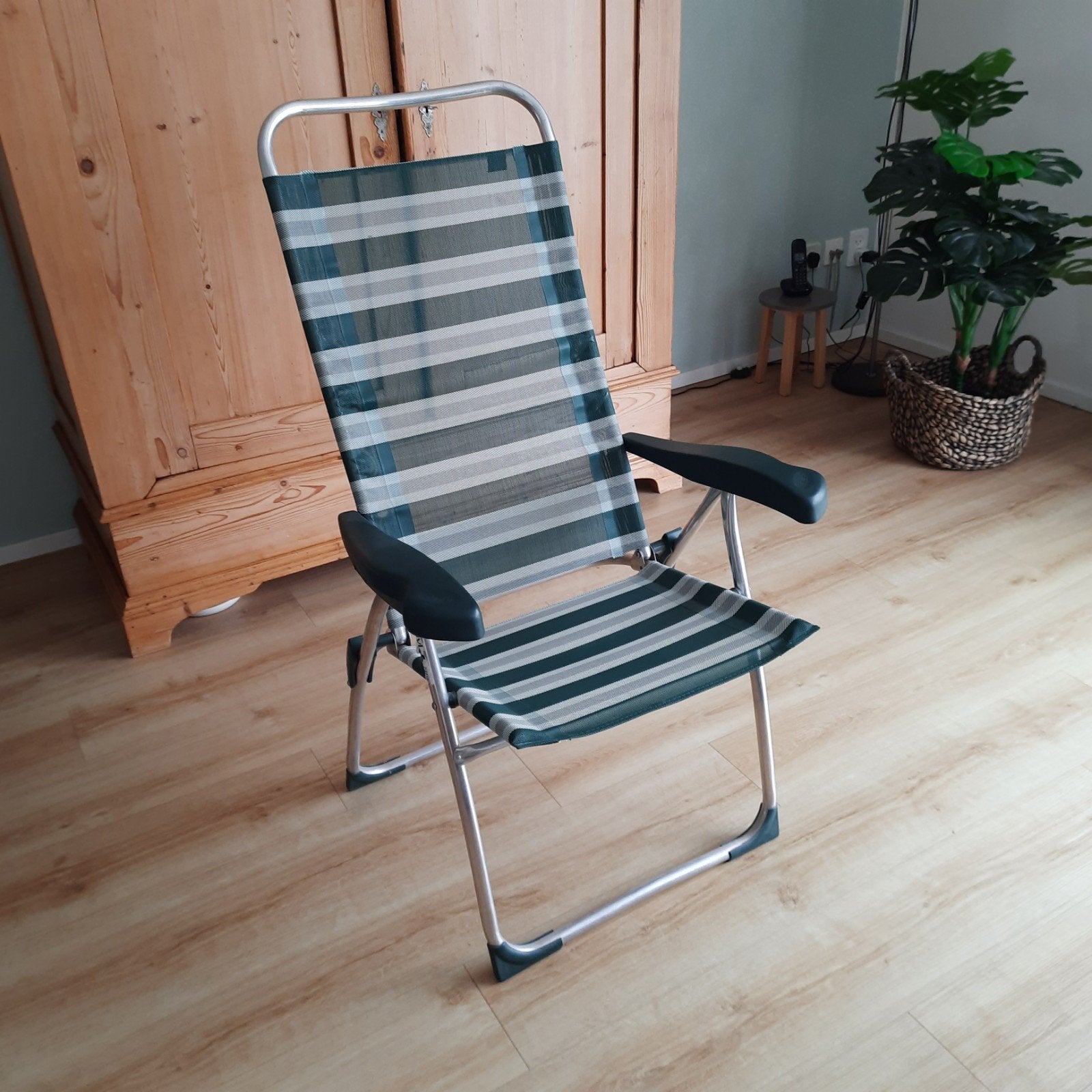 Camping/buitenstoel, Ophalen, Campingstoel