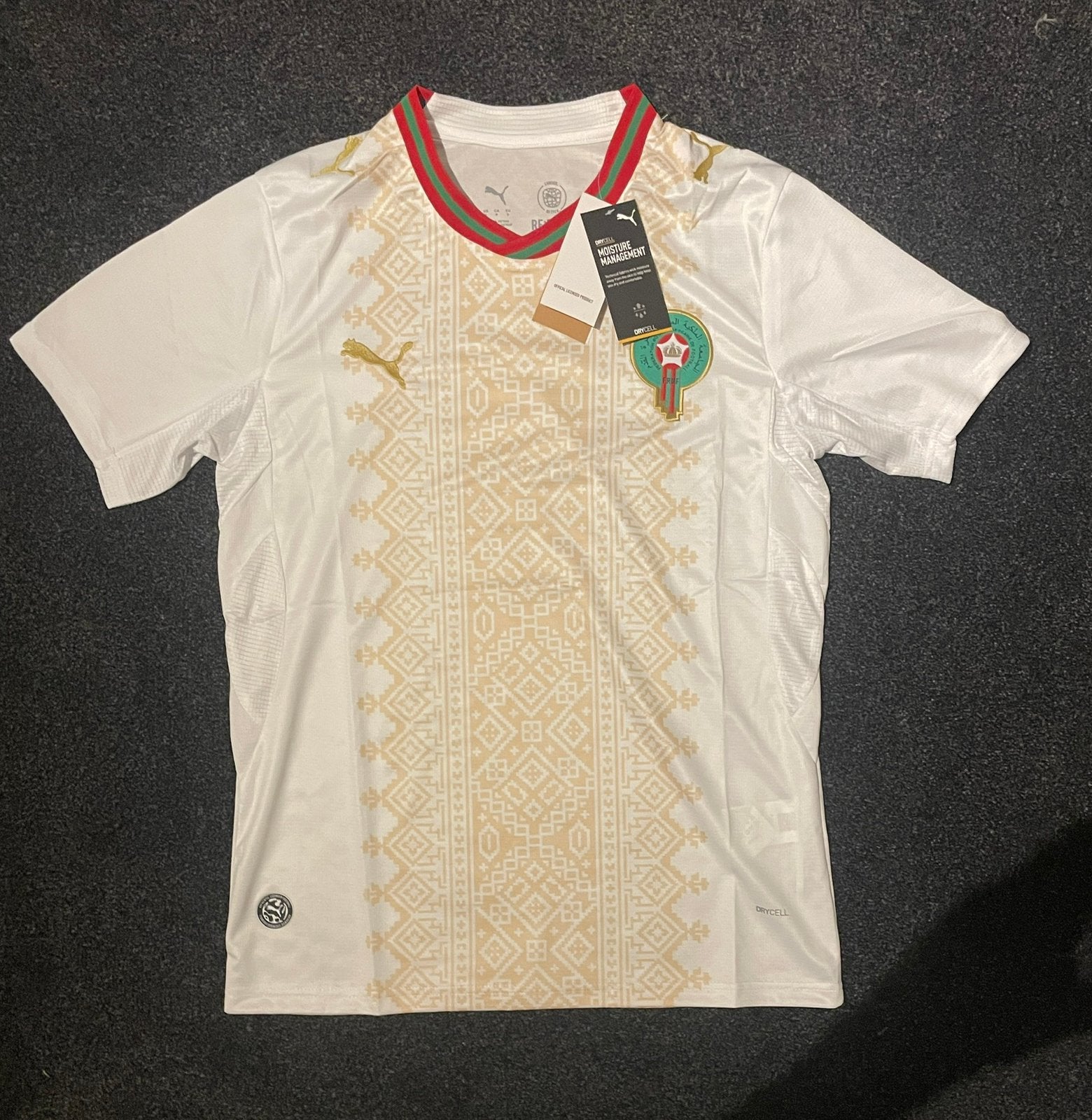 Marokko uitshirt wk 2026, Ophalen of Verzenden, Nieuw, Maat 52/54 (L), Wit