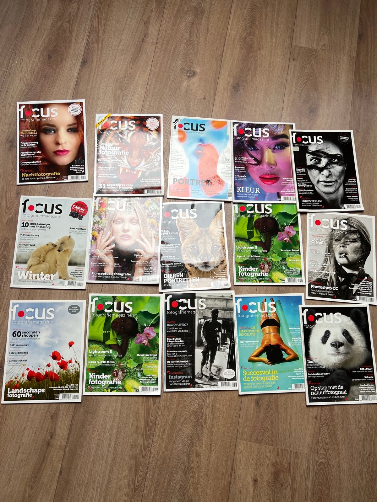 Fotografie Focus Magazine - Jaargang 2013-2014 (15 stuks), Ophalen of Verzenden, Gelezen, Fotografie algemeen