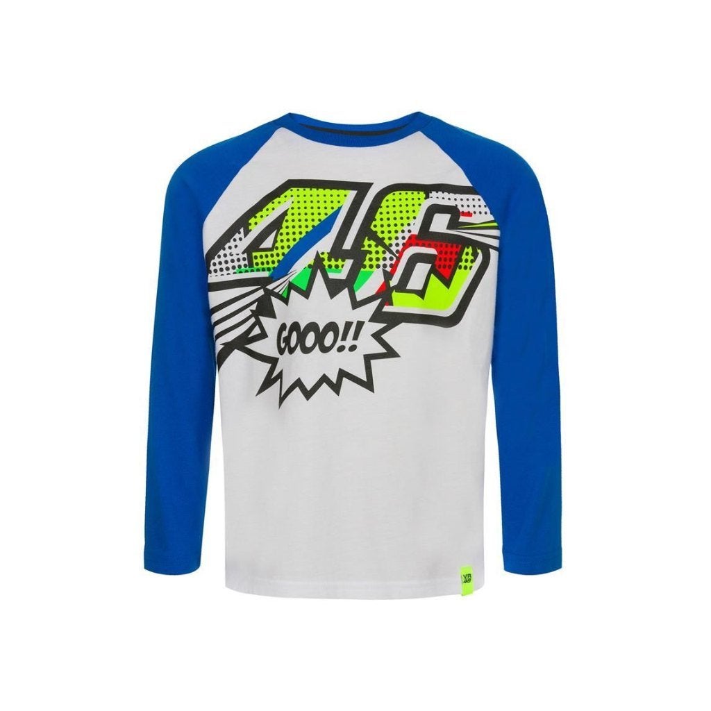 Valentino Rossi pop art long sleeve maat 1-3 jaar nu 25 euro, Kinderen en Baby's, Nieuw, Ophalen of Verzenden, VR Racing Apparel