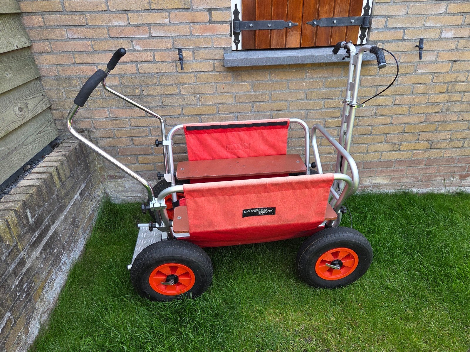 Bolderkar met grote wielen Rambler Explorer, Caravans en Kamperen, Bolderkarren, Ophalen, Gebruikt