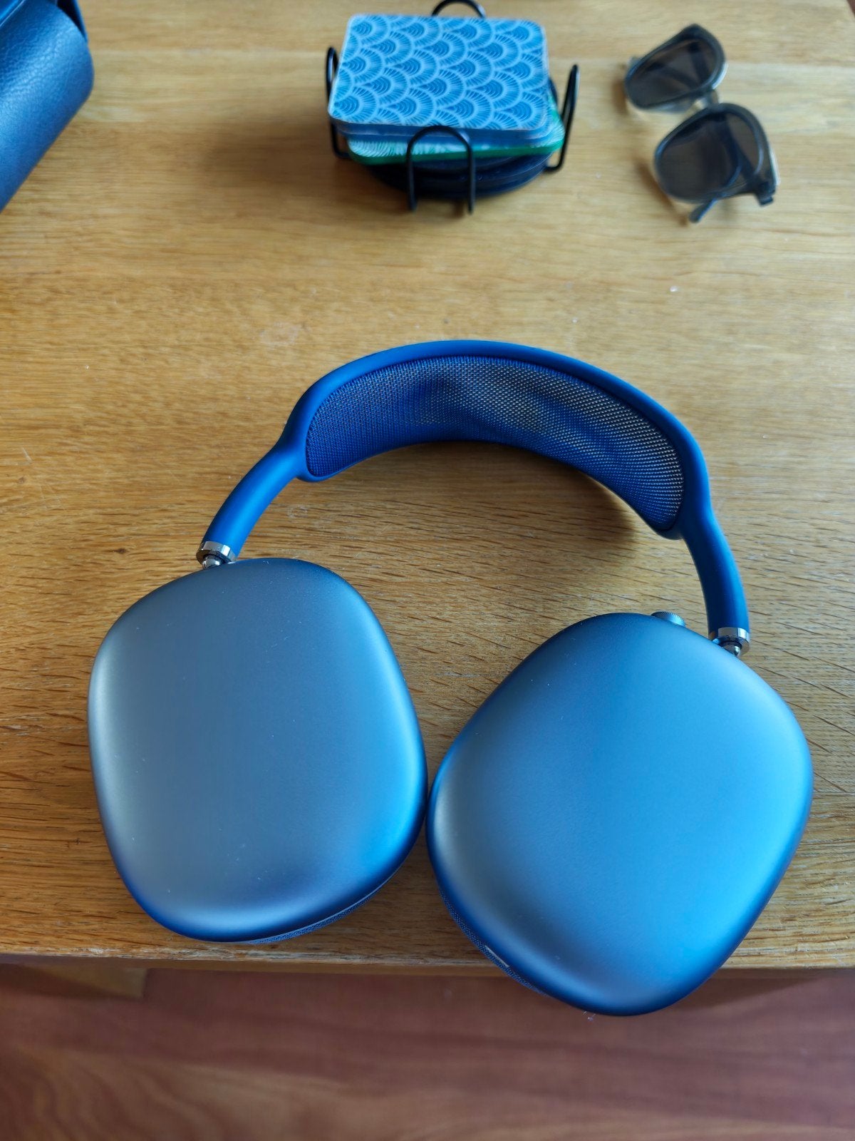 Apple AirPods Max - Sky Blue, Audio, Tv en Foto, Koptelefoons, Ophalen, Gebruikt, Draadloos, Blauw