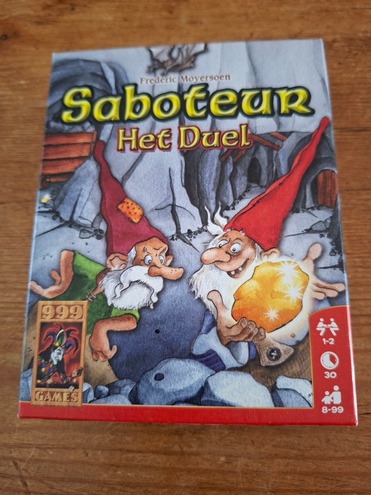 Saboteur Het Duel 999games, Een of twee spelers, Ophalen, Nieuw