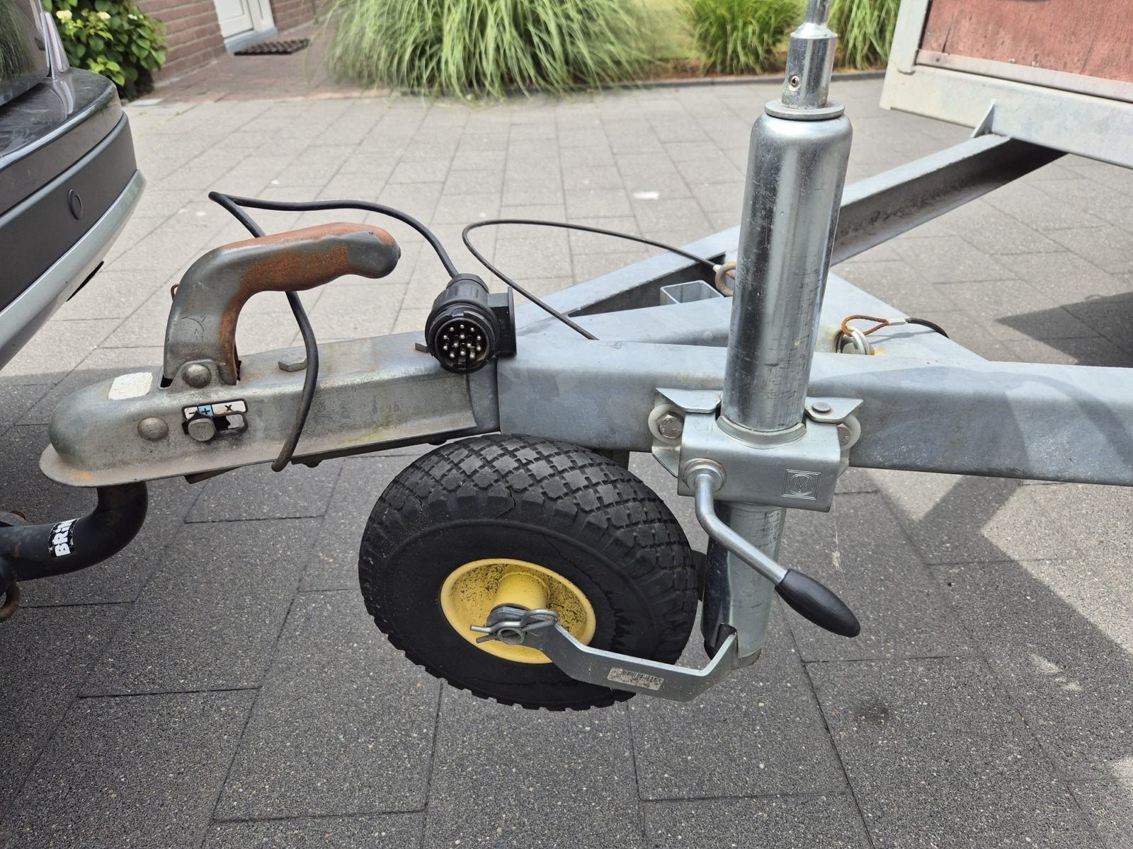 Power Trailer aanhangwagen - 225 x 132 cm, Ophalen, Gebruikt
