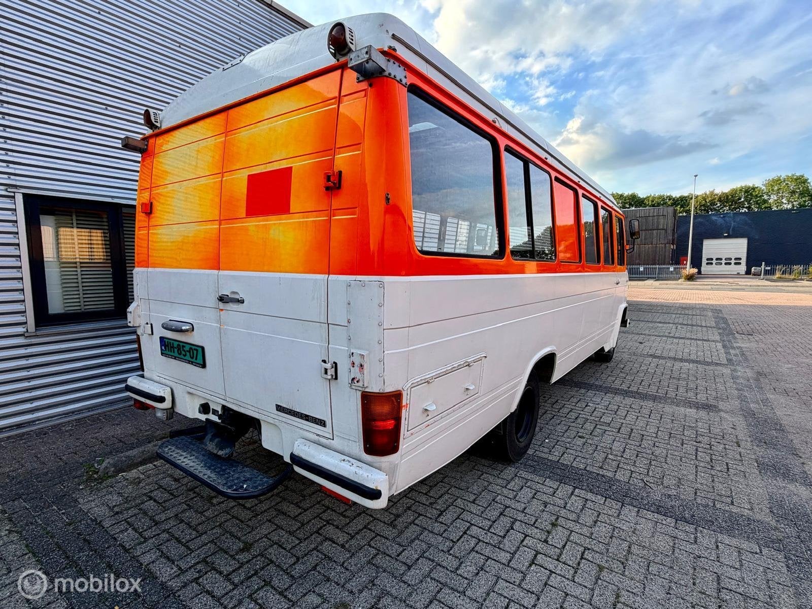 Mercedes 508 bj 1980 Breitmaul 31855 km brandweer camper, foto 7