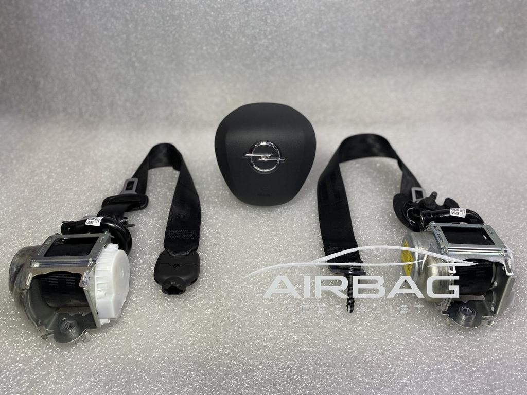 Opel Combo 2019-2024 airbag set stuur airbag & gordelset voo, Auto-onderdelen, Dashboard en Schakelaars, Gebruikt, -, -, Ophalen of Verzenden
