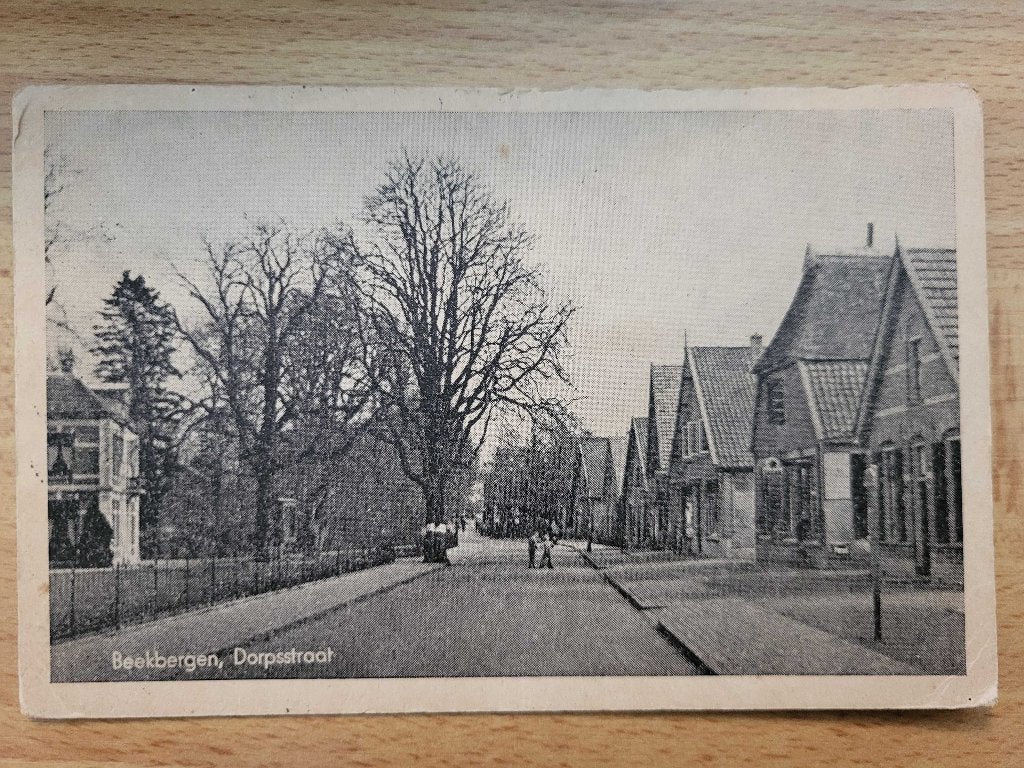 ansicht Beekbergen Dorpstraat Dorpsstraat, Ophalen, Voor 1920, Gelderland