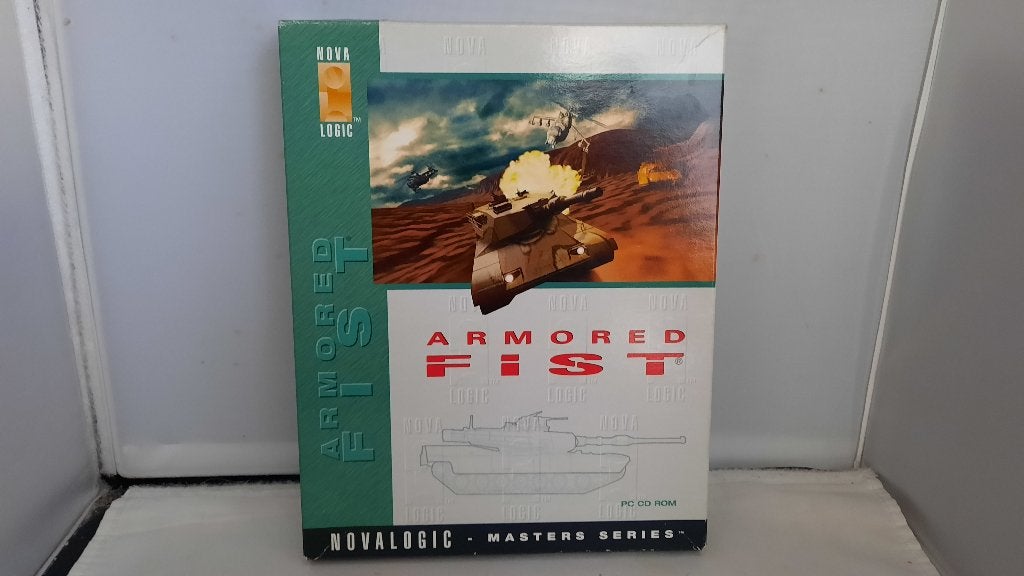 Armored Fist Big Box PC Game Spel Compleet, Gebruikt, 1 speler, Eén computer, Ophalen of Verzenden