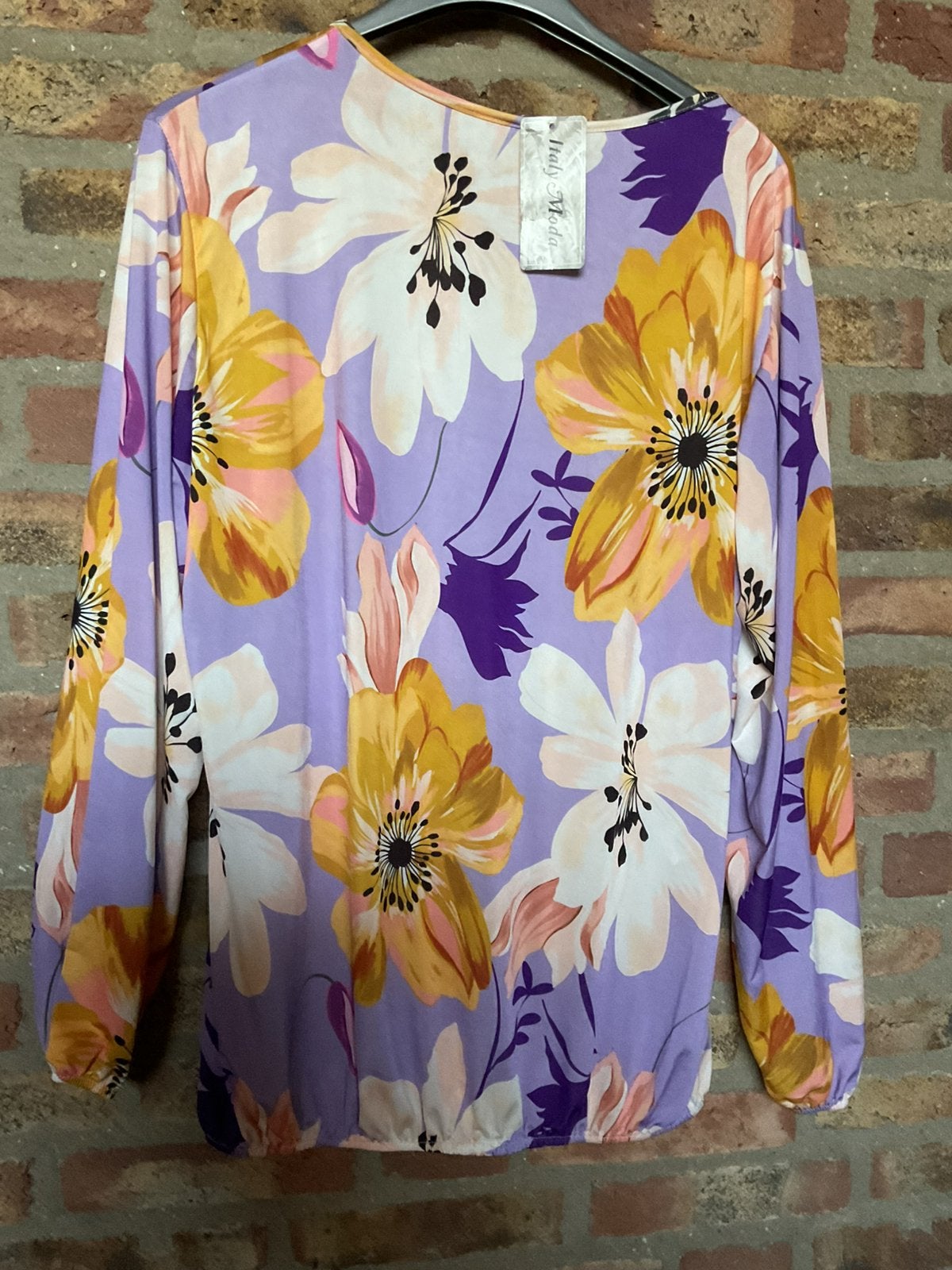 Nieuw! Italy Moda super mooie tuniek, blouson bloemen 46, Ophalen of Verzenden, Nieuw, Maat 46/48 (XL) of groter, Meerkleurig