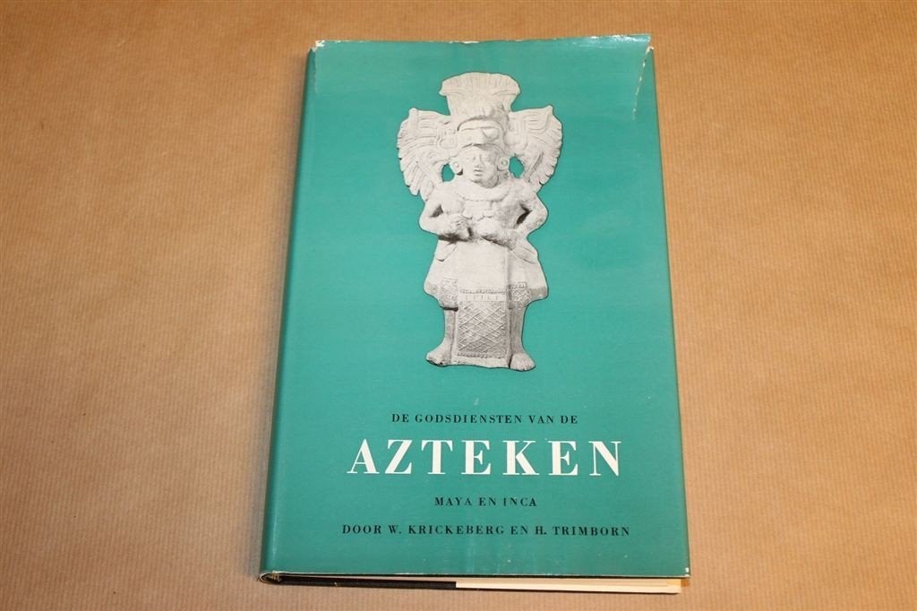 Godsdiensten Azteken Maya Inca — Vintage Boek 1969, Boeken, Ophalen of Verzenden, Gelezen