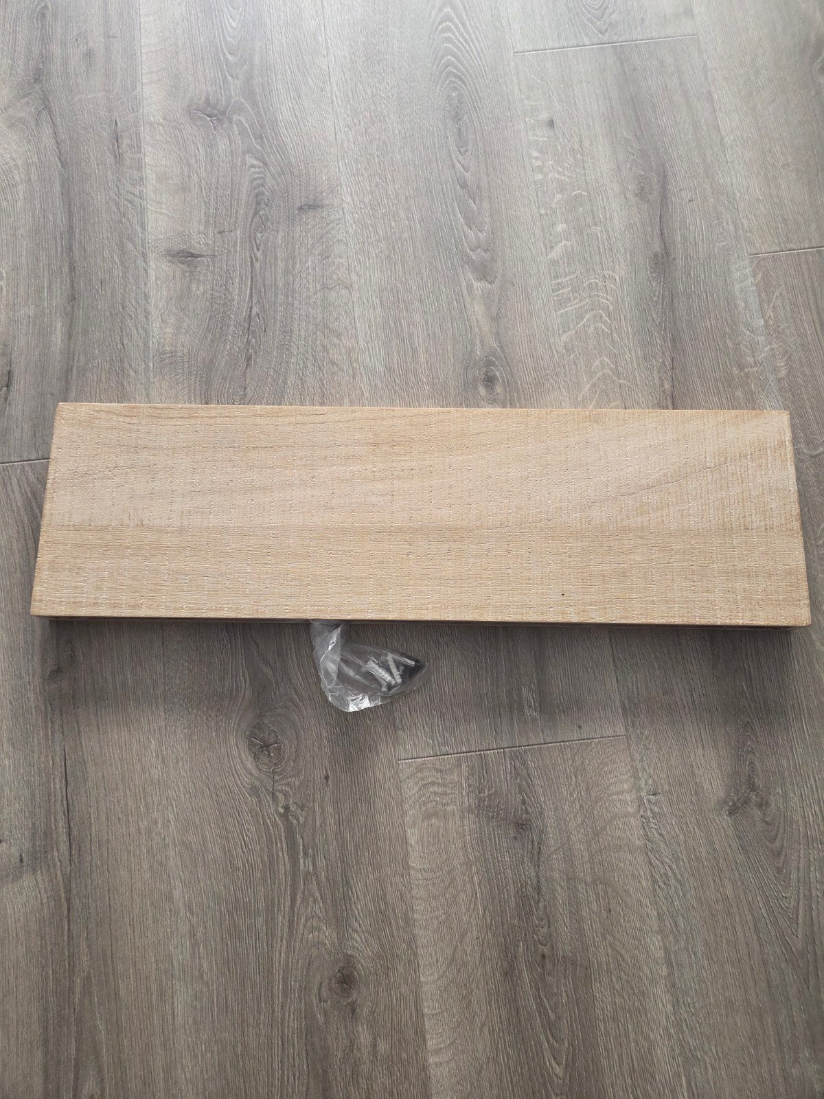Houten wandplank 80x23,5 cm met blinde bevestiging, Ophalen