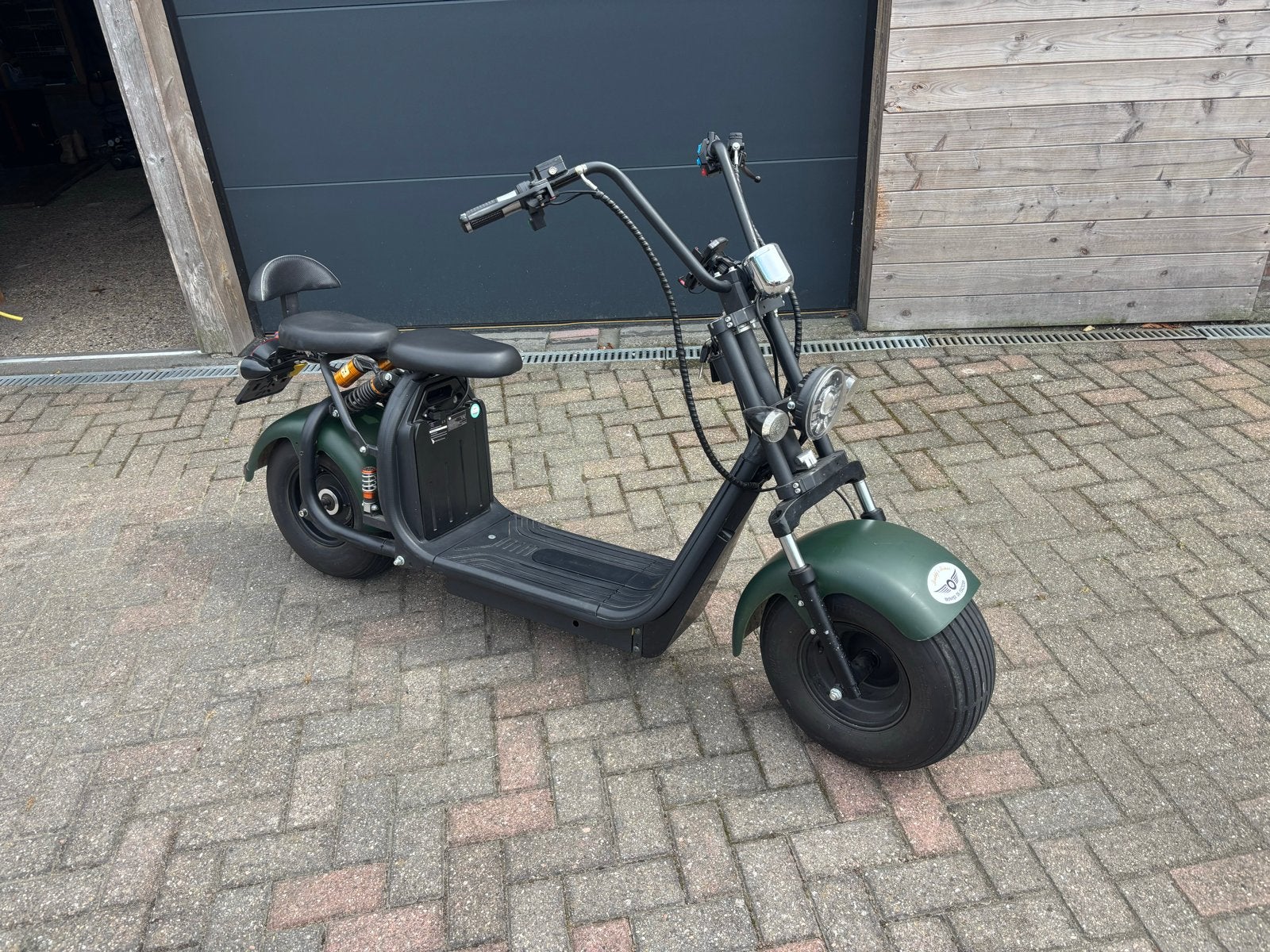 Puviter Citycoco Scooter - Inclusief 2 accu's en laders, Fietsen en Brommers, Ophalen, Gebruikt, Elektrisch, Overige merken