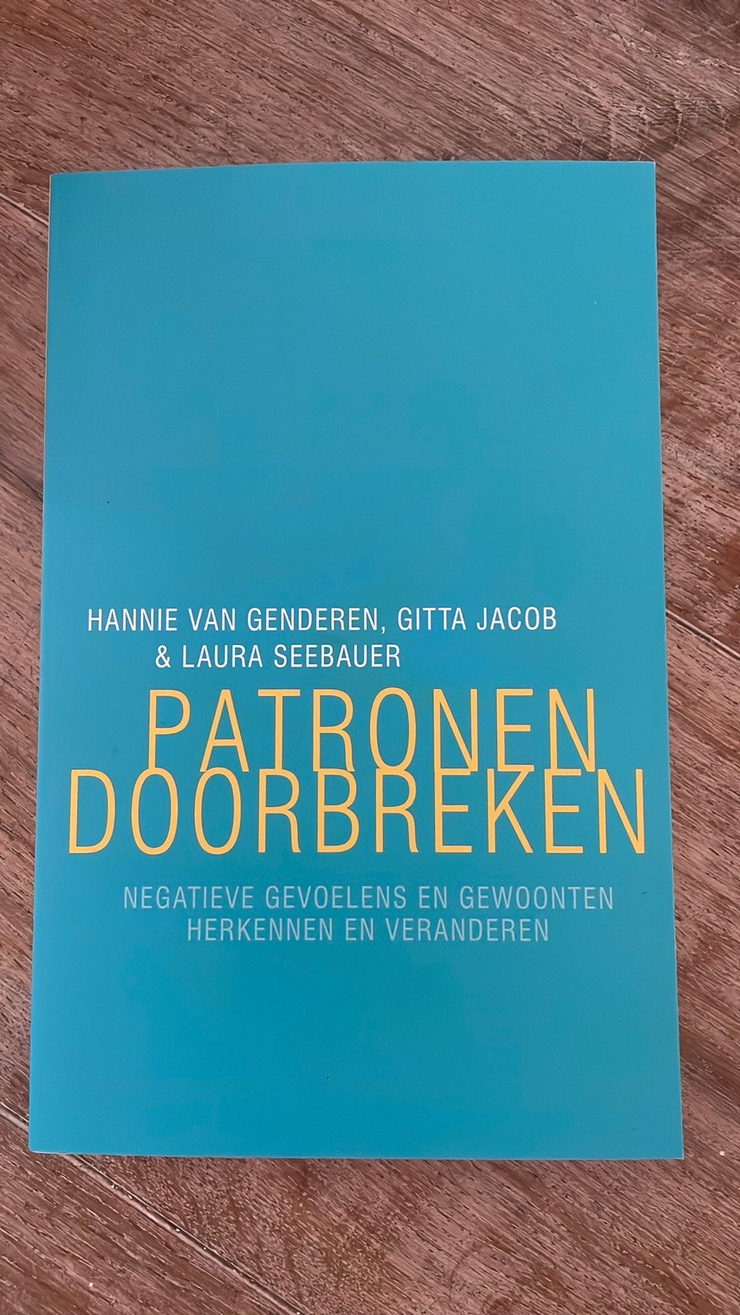 Hannie van Genderen - Patronen doorbreken, Boeken, Ophalen of Verzenden, Zo goed als nieuw, Hannie van Genderen; Gitta Jacob; Laura Seebauer