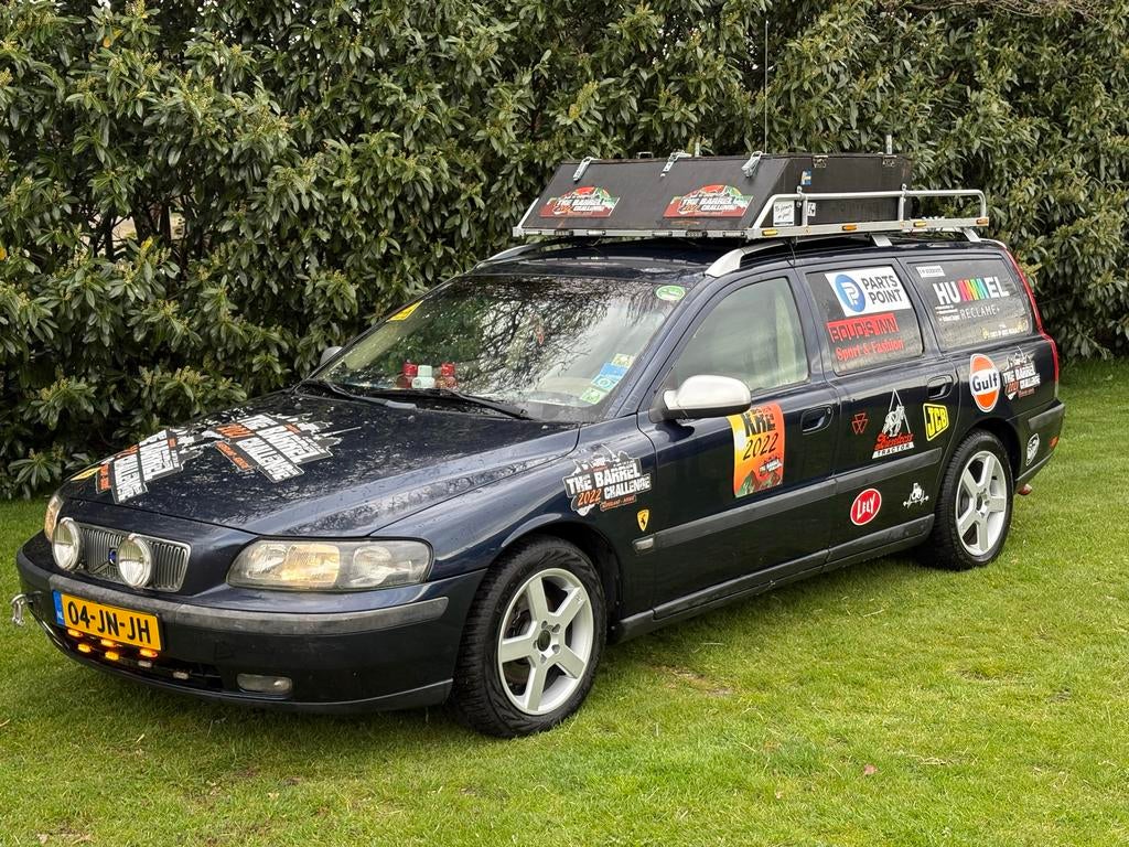 Volvo V70 2.4 D5 2002 rally auto, Voorwielaandrijving, 15 km/l, 1800 kg, Blauw
