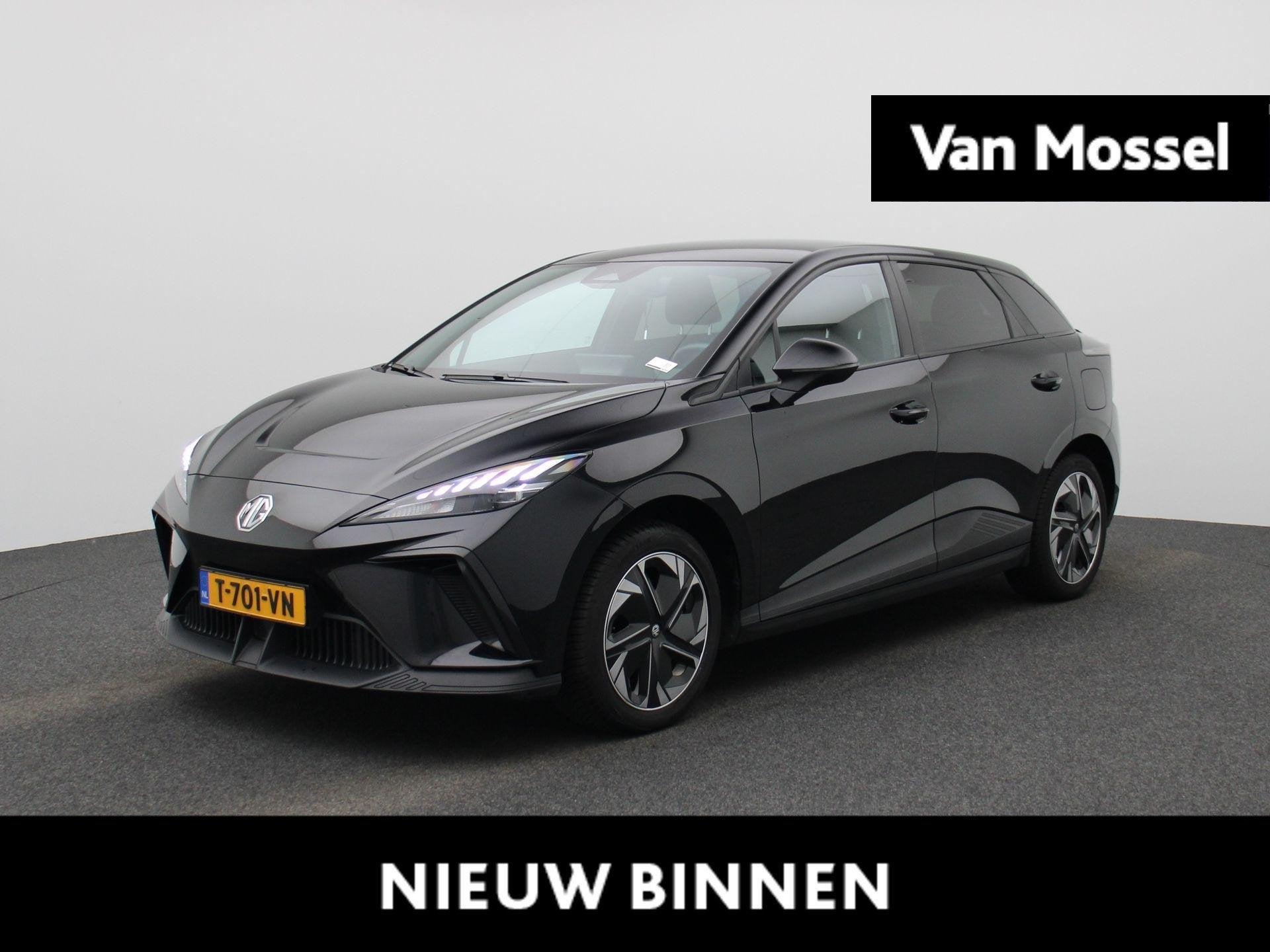 MG MG4 Electric Comfort 64 kWh Mg Mg4 electric, Auto's, Automaat, 12 maanden, Gebruikt, Zwart
