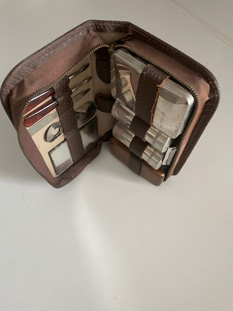 Reisetui retro uit de jaren 50, Ophalen of Verzenden, Huis en Inrichting