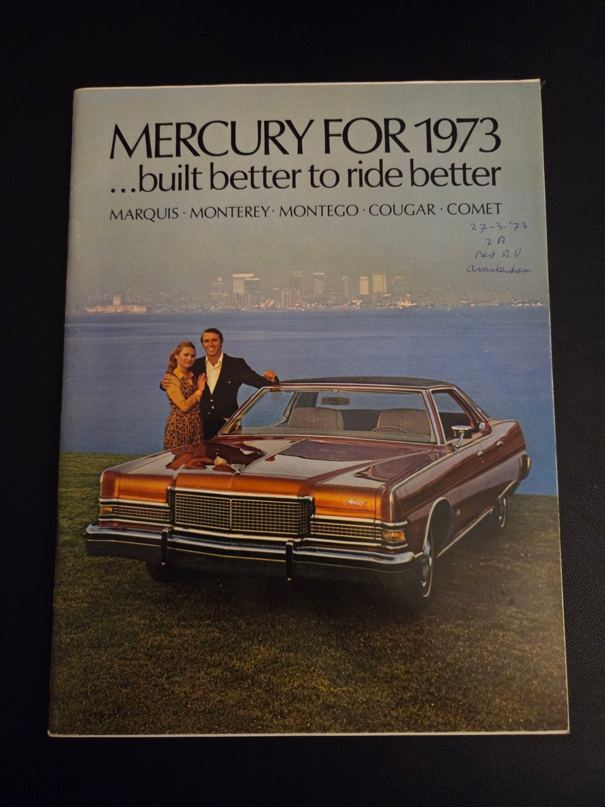 Brochure Mercury 1973 USA, Ophalen of Verzenden, Zo goed als nieuw, Overige merken