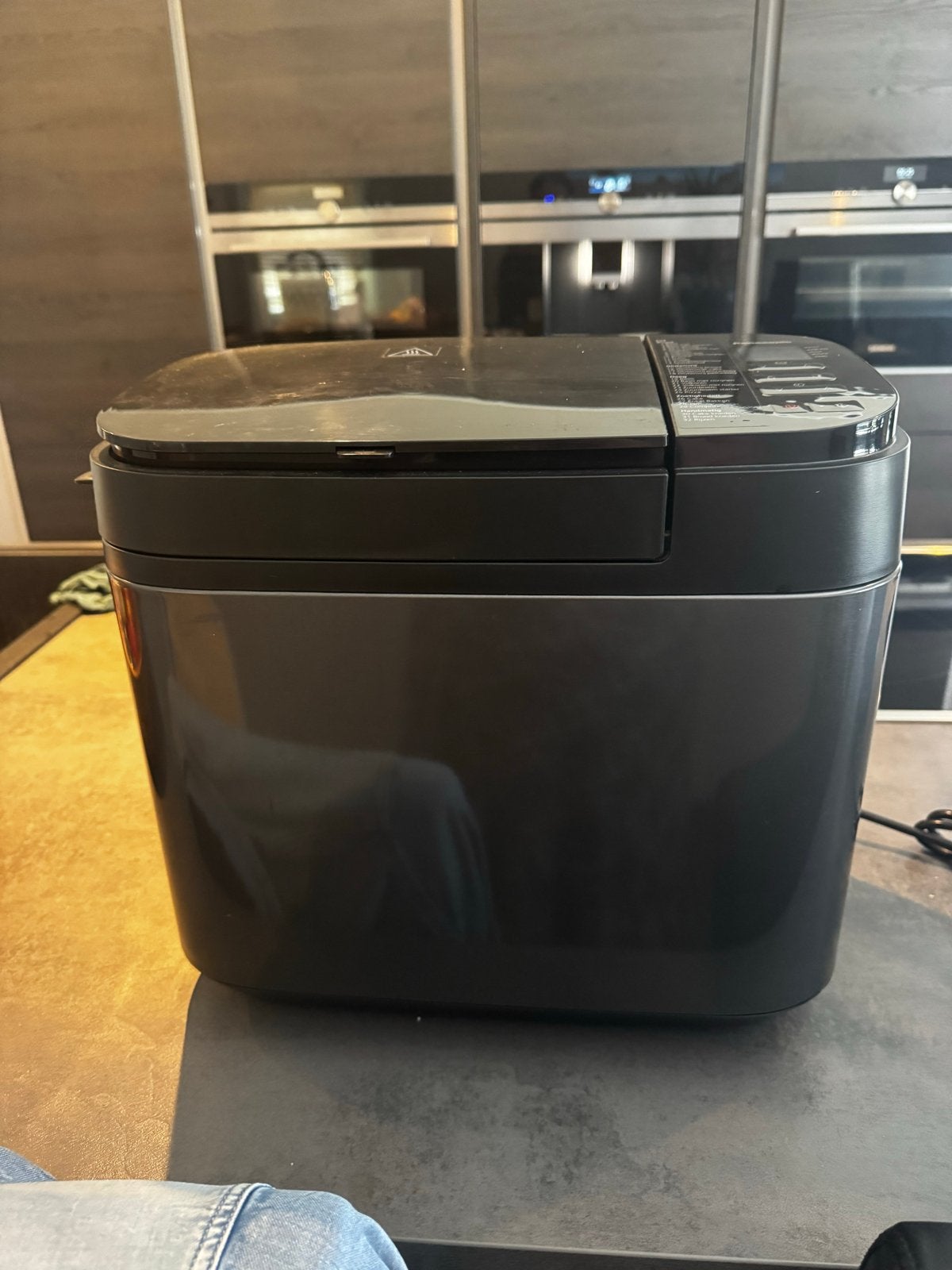 Panasonic broodbakmachine - niet veel gebruikt, Witgoed en Apparatuur, Broodbakmachines, Ophalen, Zo goed als nieuw, Meer dan 10 programma's