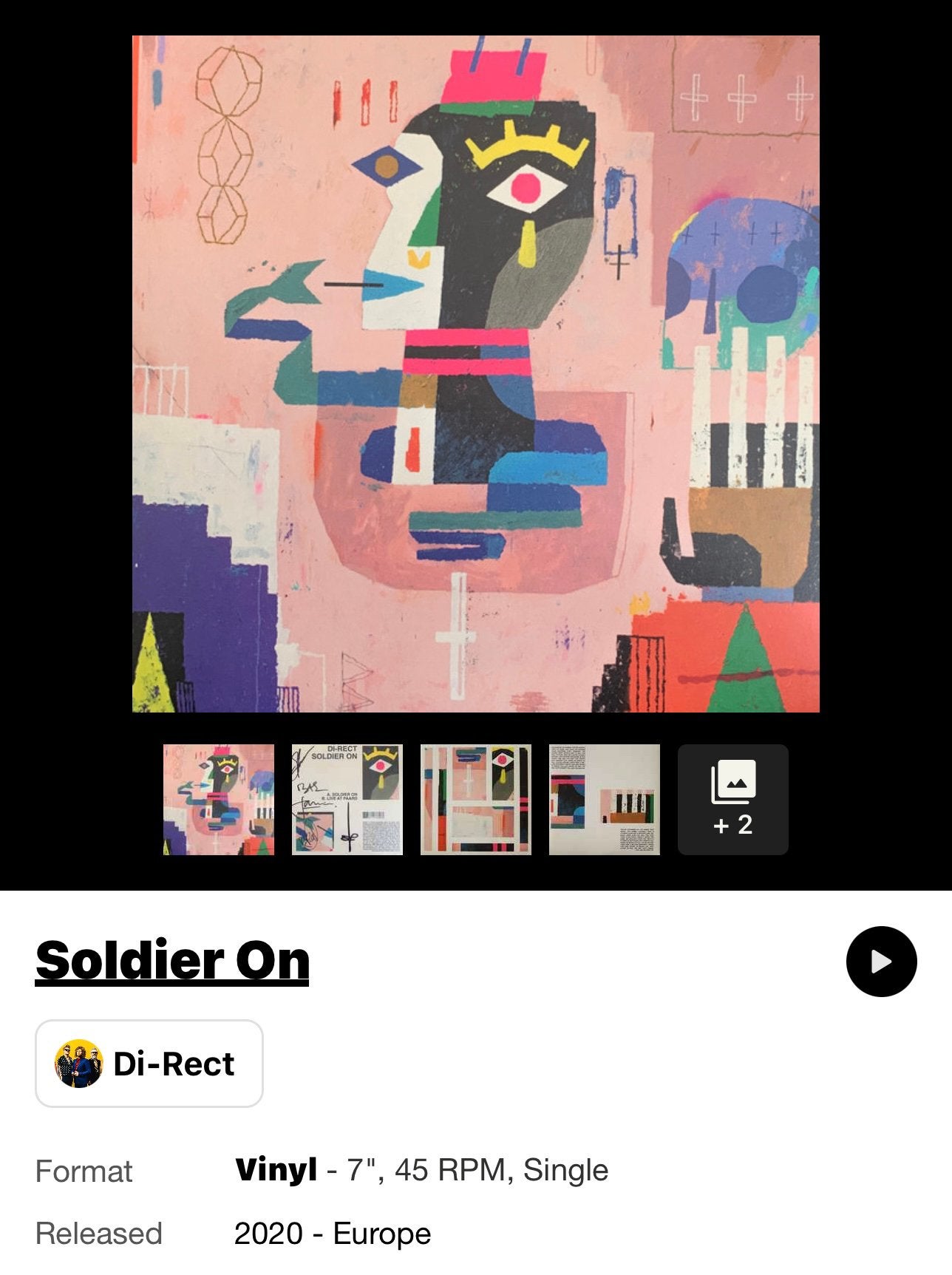 GEZOCHT 7” vinyl Soldier On Di-rect, Cd's en Dvd's, Ophalen of Verzenden, 7 inch, Pop