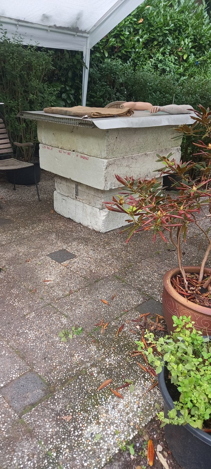 Grote Tempex blokken gratis af te halen, Doe-het-zelf en Verbouw, Isolatie en Afdichting, Dakisolatie, Gebruikt, 12 cm of meer