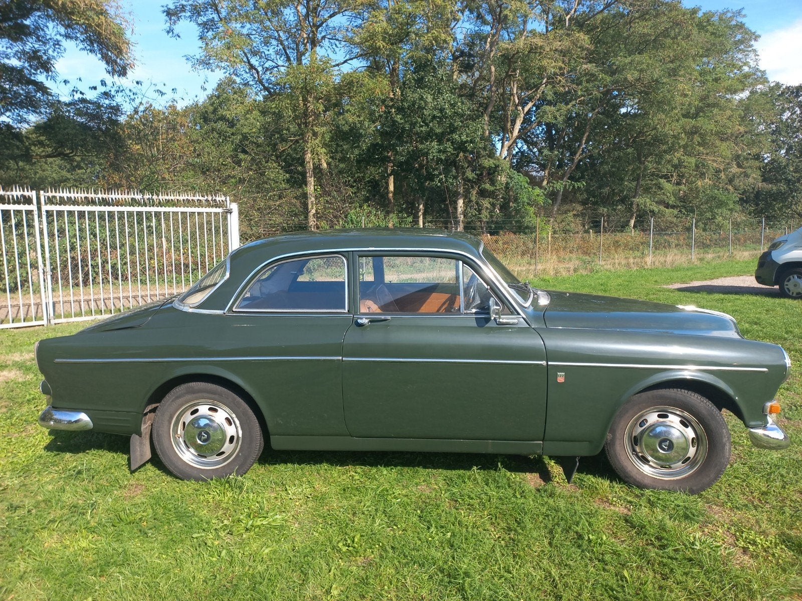 Volvo Amazon B20 motor Open dak 1965 Groen, IN GOEDE STAAT., foto 3